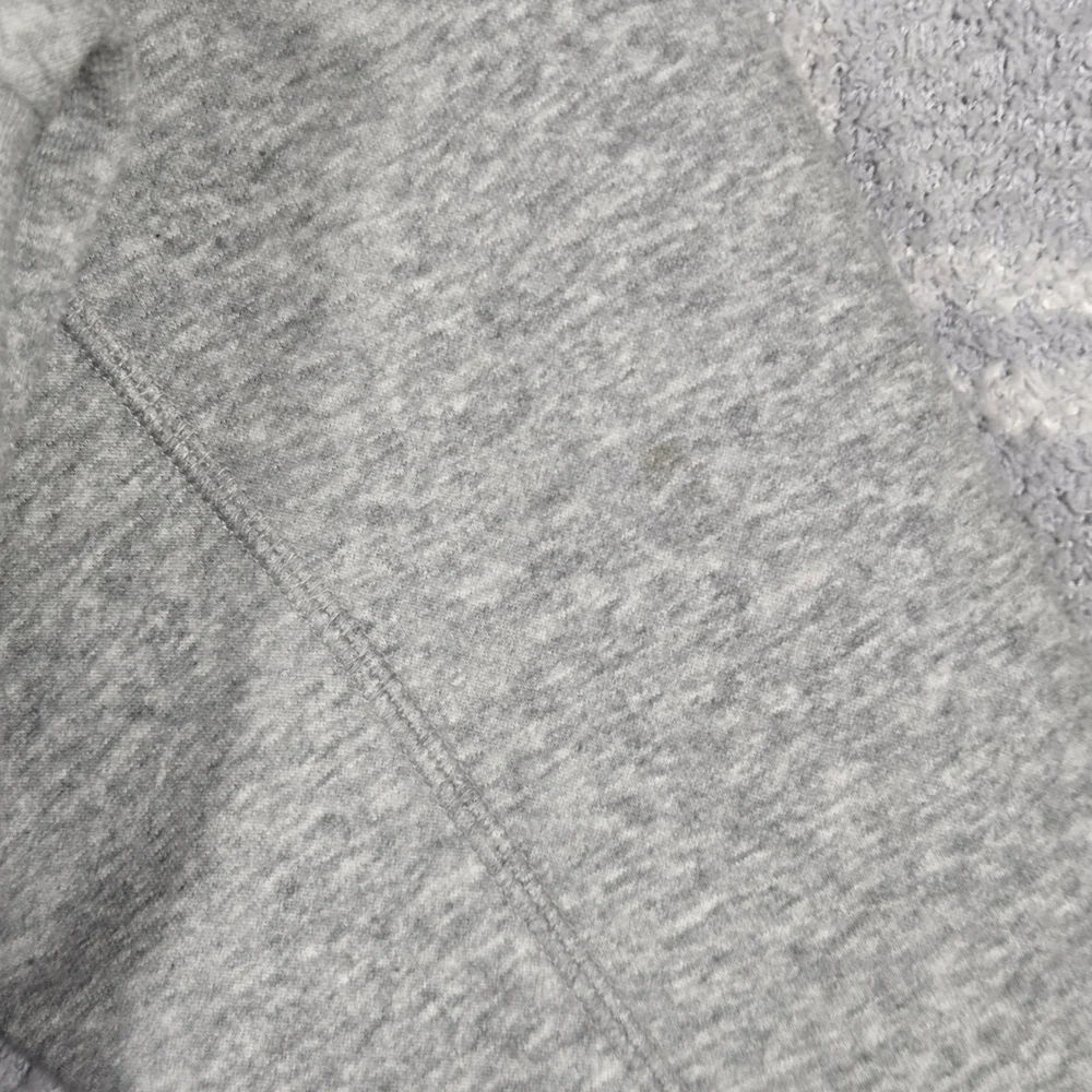 Nike Air Jordan Hoodie Men's Gray Full Zip Fleece Hoodie Embroidered Jumpman XXL